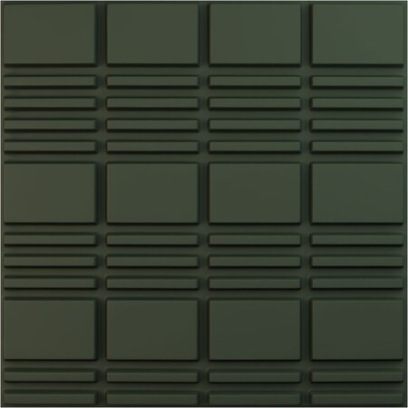 Ekena Millwork 19 5/8in. W x 19 5/8in. H Stacked EnduraWall Decorative 3D Wall Panel, Total 32.04 Sq. Ft., 12PK WP20X20SDGHC-CASE-12